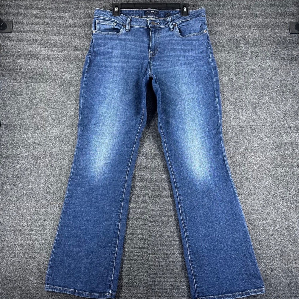 Lucky Brand Jeans Womens 14 32 Regular Blue Lolita Boot Low Rise Denim 7WP10667
